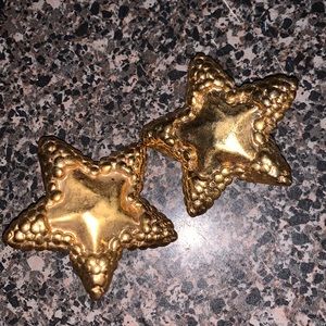 Gold Toned Stars